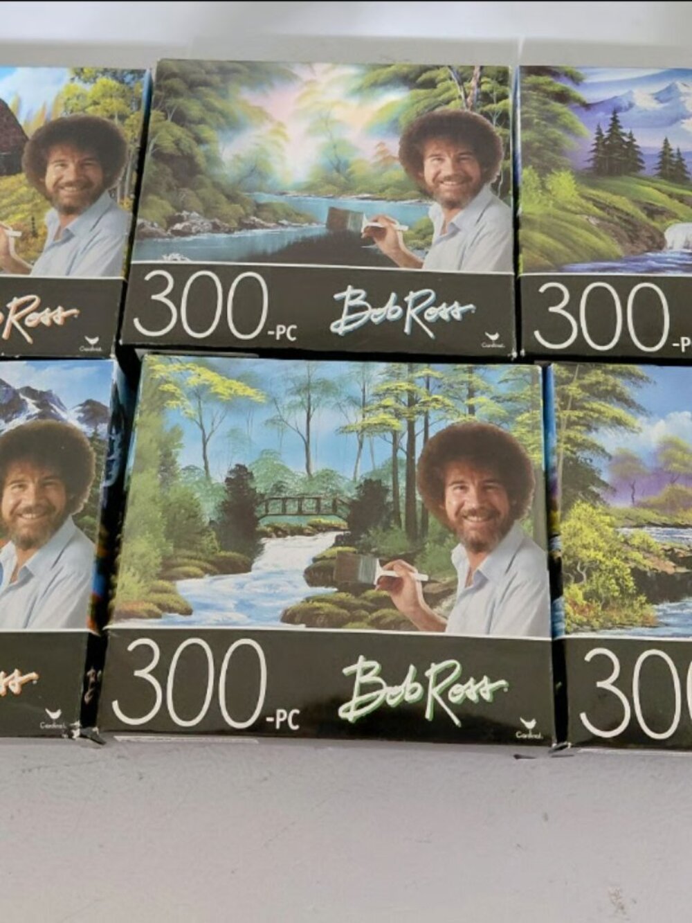 6 Bob Ross Puzzles